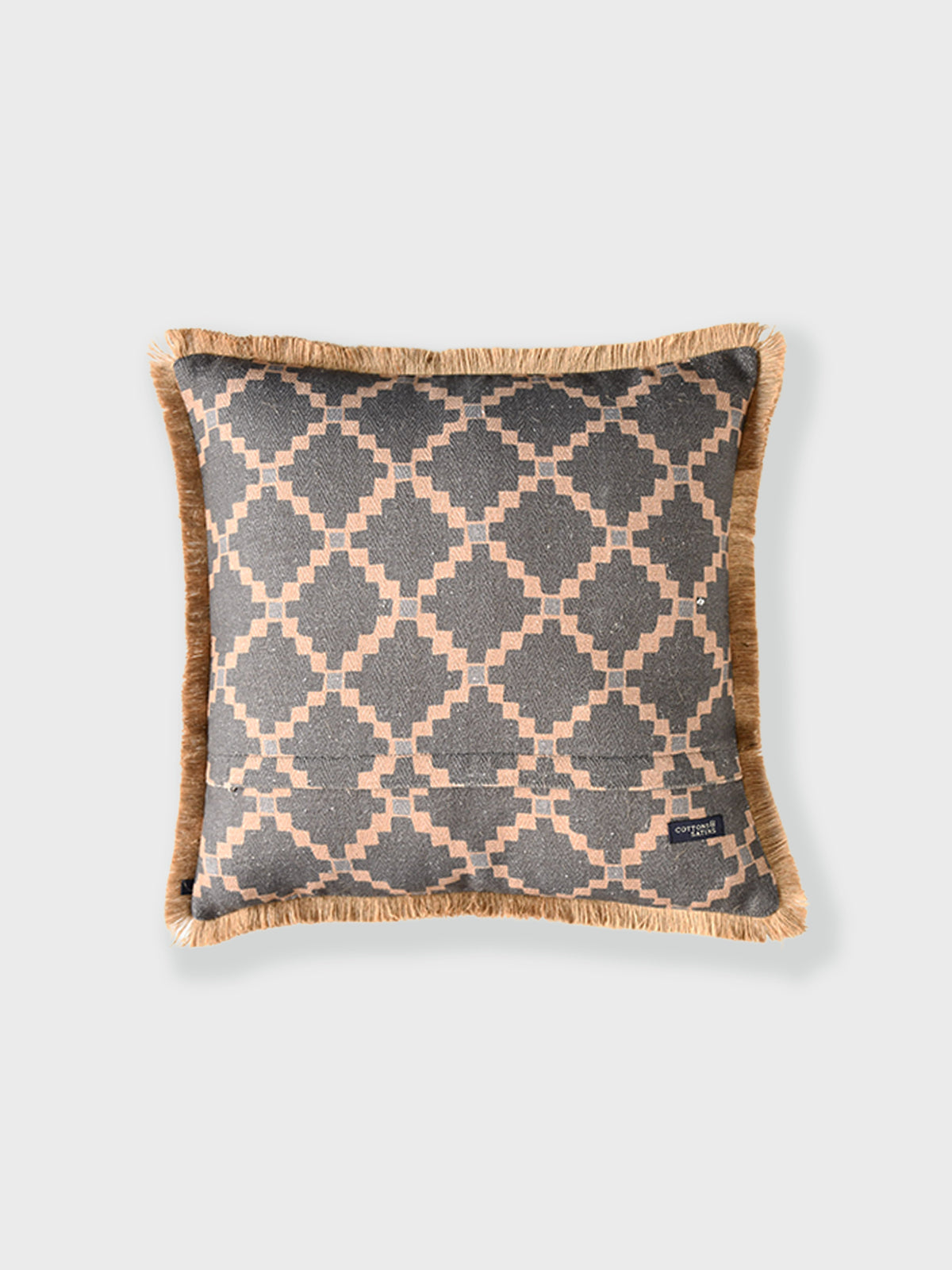 Stone Steps Cushion Cover (Onyx)