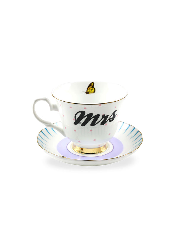 YE Mrs Cup and Saucer