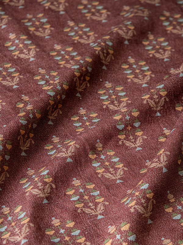 Kilim Buta (Maroon)-Sample