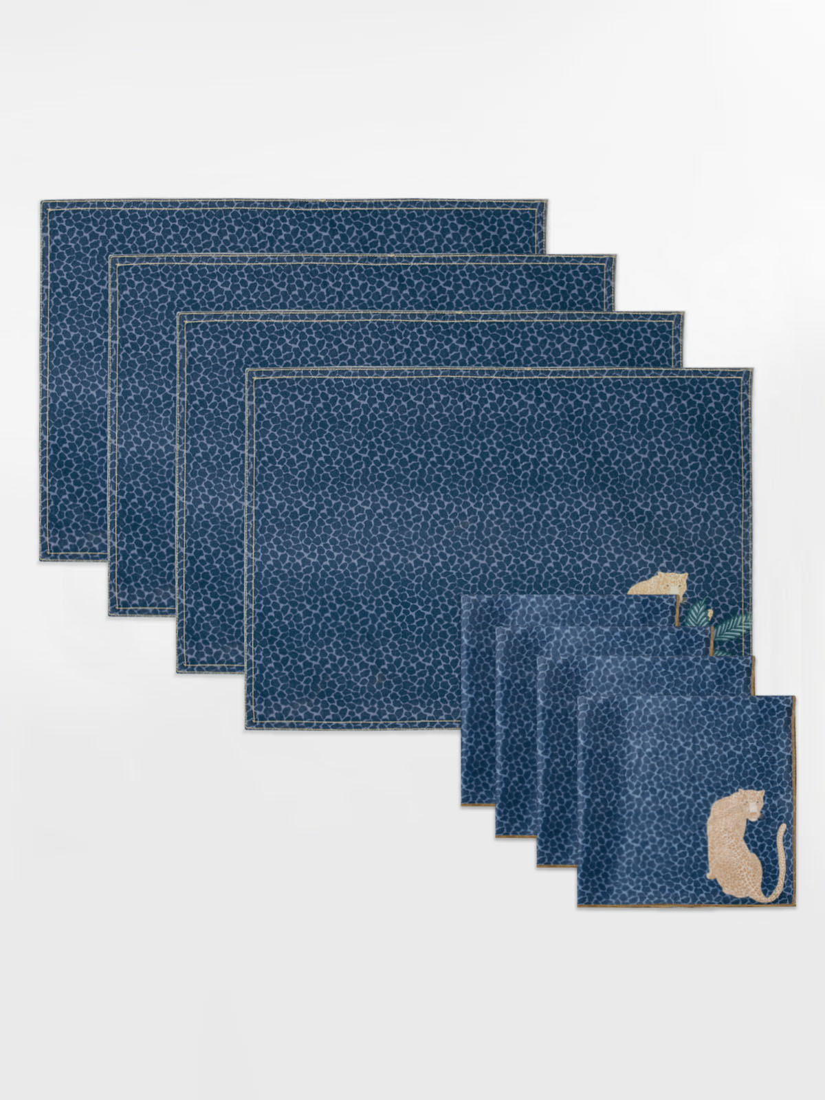 Leopard Prowl Placemats and Napkins