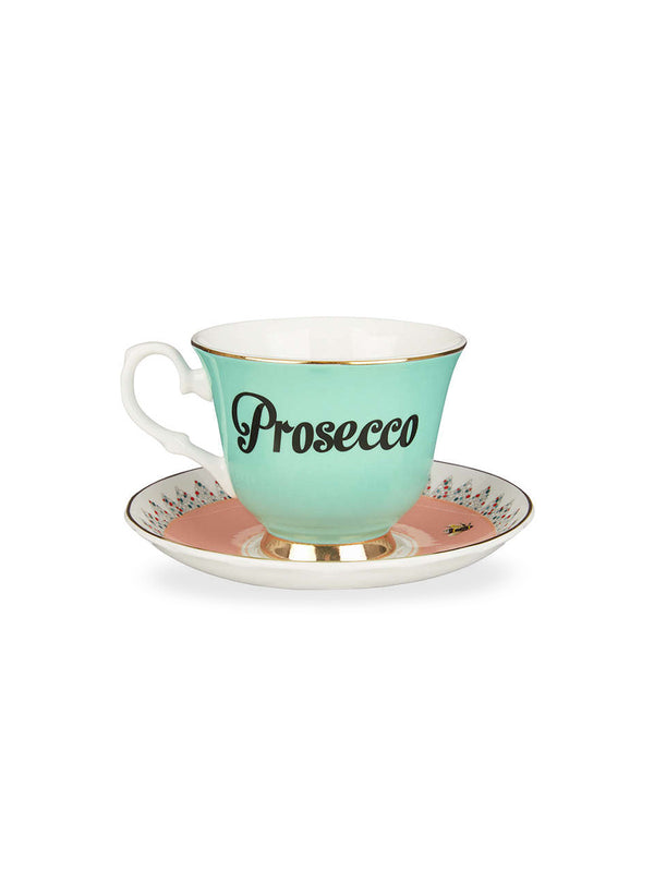 YE Pastel Prosecco Teacup and Saucer