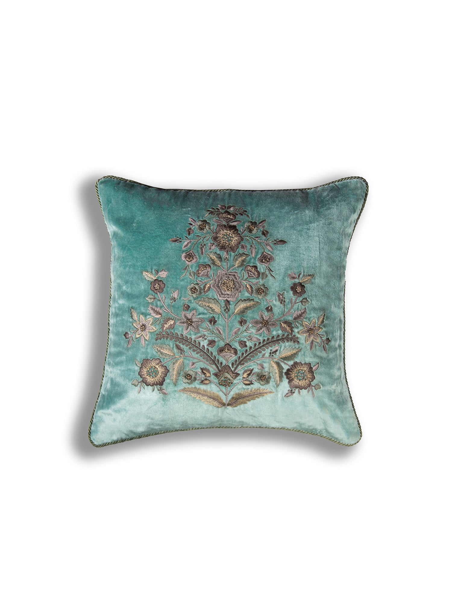 Bijou Buta Cushion Cover (Turquoise)