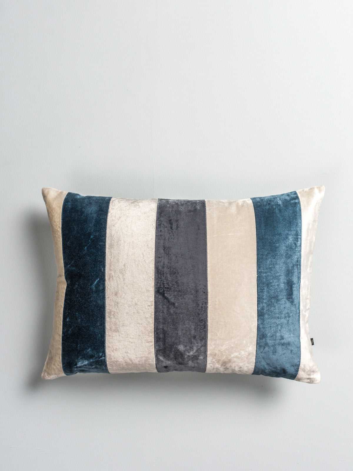 Trail Stripes Cushion Cover (Blue)