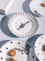 YE Monochrome Animal Side Plates (Set of 4)