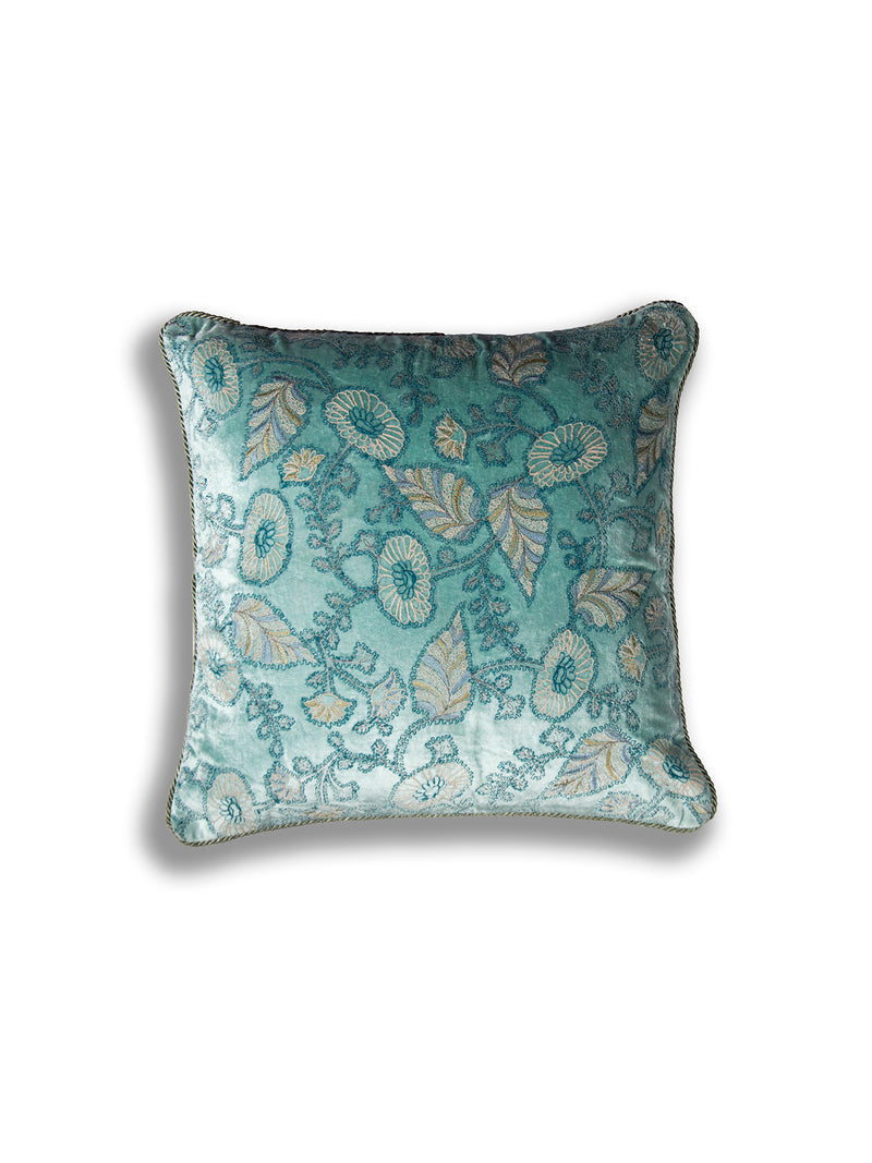 Bloom Bed Cushion Cover (Turquoise)