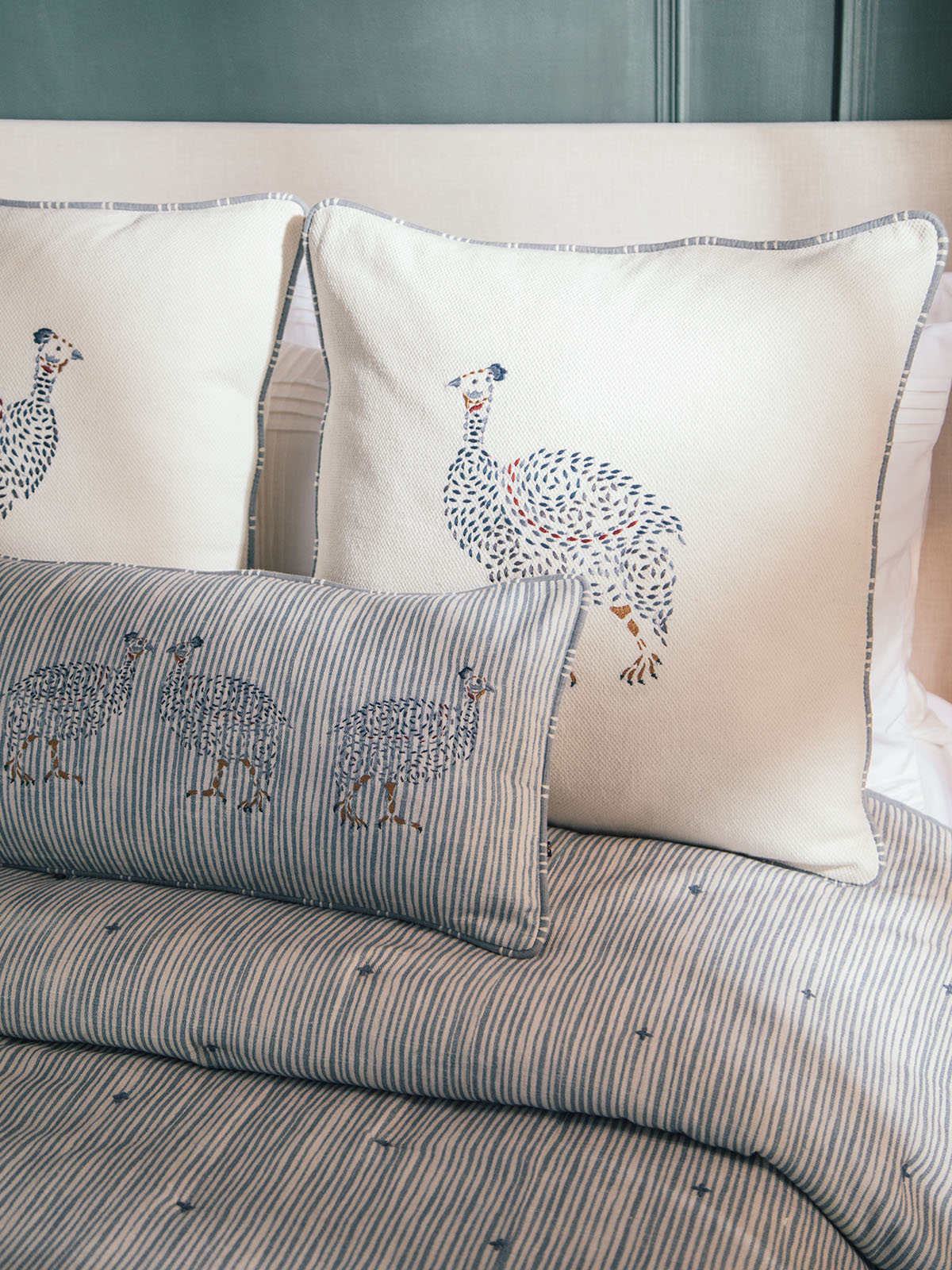 Prancing Pheasant Bedcover