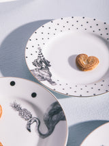 YE Monochrome Animal Side Plates (Set of 4)