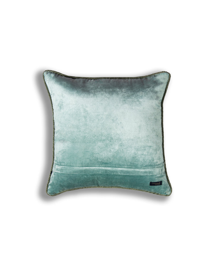 Bijou Buta Cushion Cover (Turquoise)