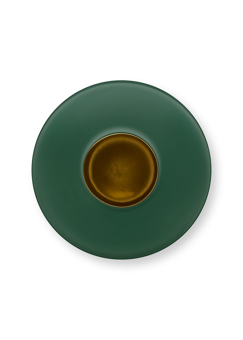 Metal Vase-Dark Green-S