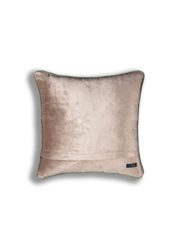 Bijou Buta Cushion Cover (Brown)