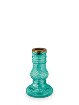 Glass Candle Holder(Set of 3)-Blue, Green