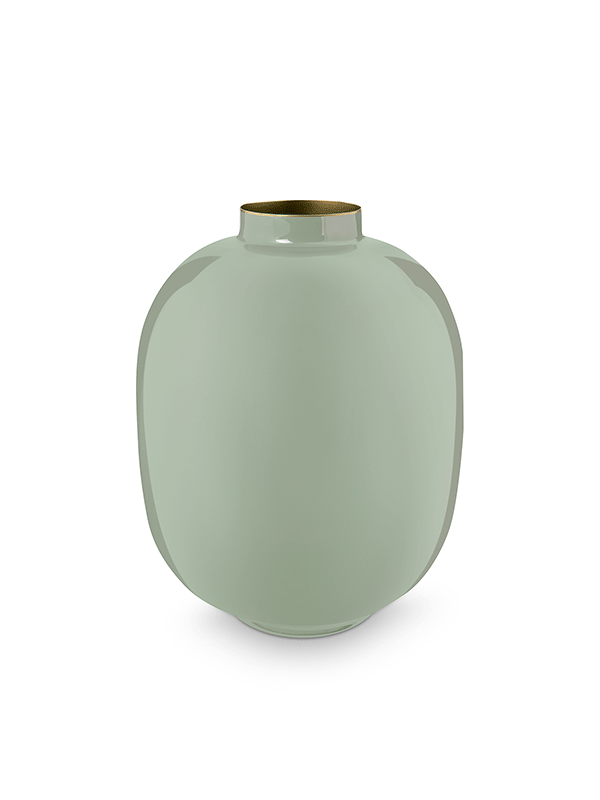 Metal Vase-Green-M