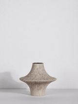 Mushroom Vase-Sand-Small