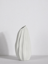 Cascade Vase-Snow-Large