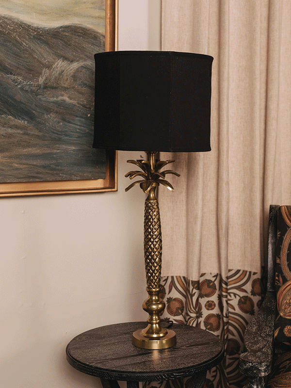 Bungalow Metal Lamp (Gold)