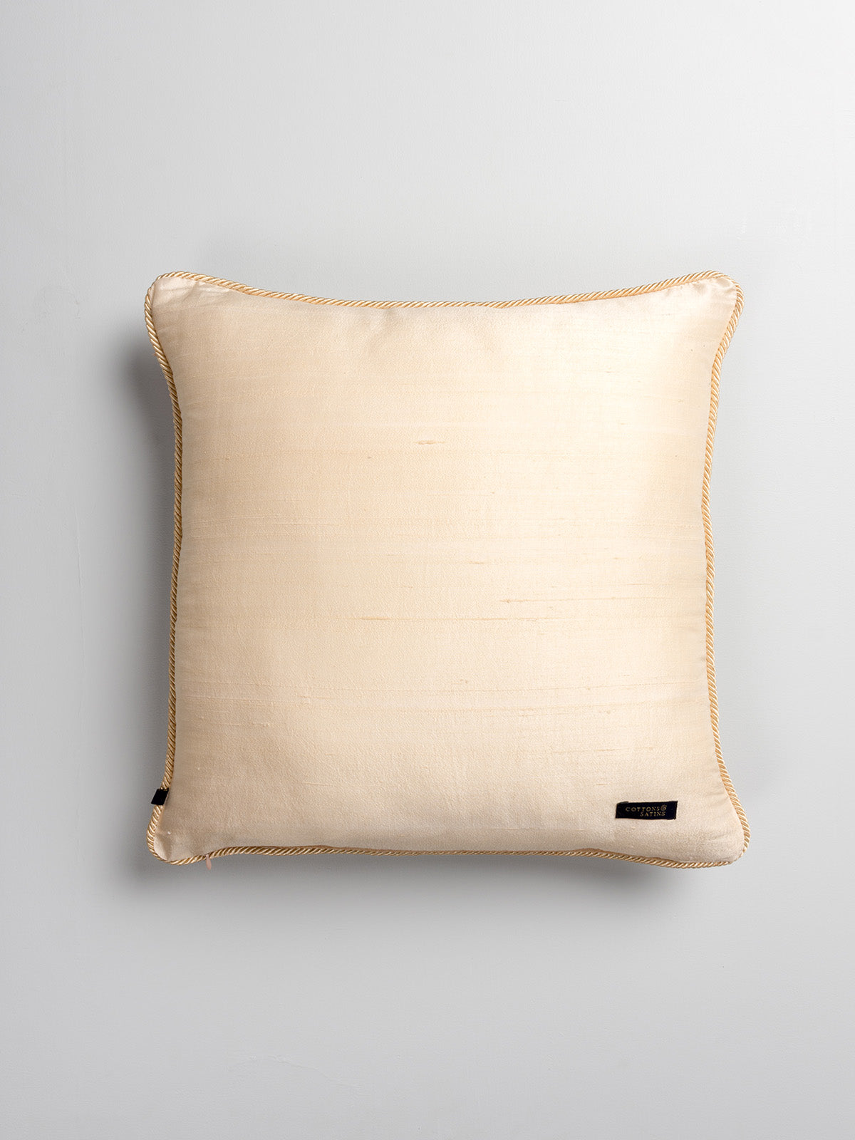 Bageecha Cushion Cover (White)