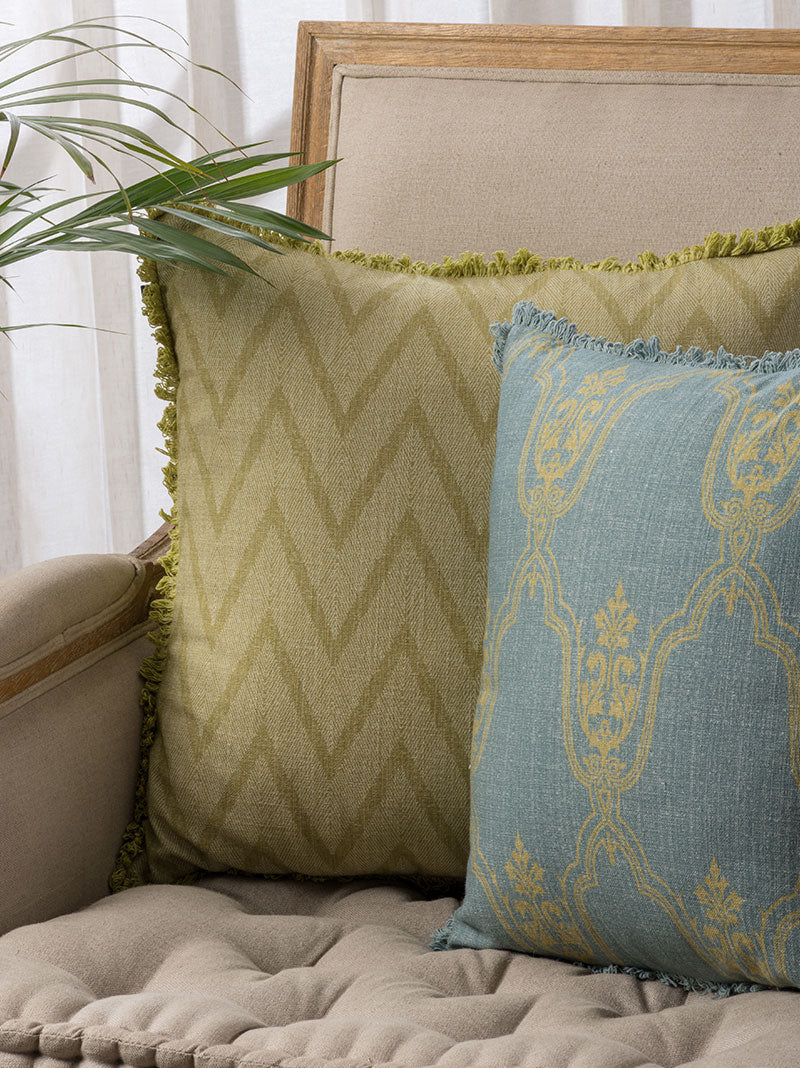 Balinese Chevron Cushion Cover
