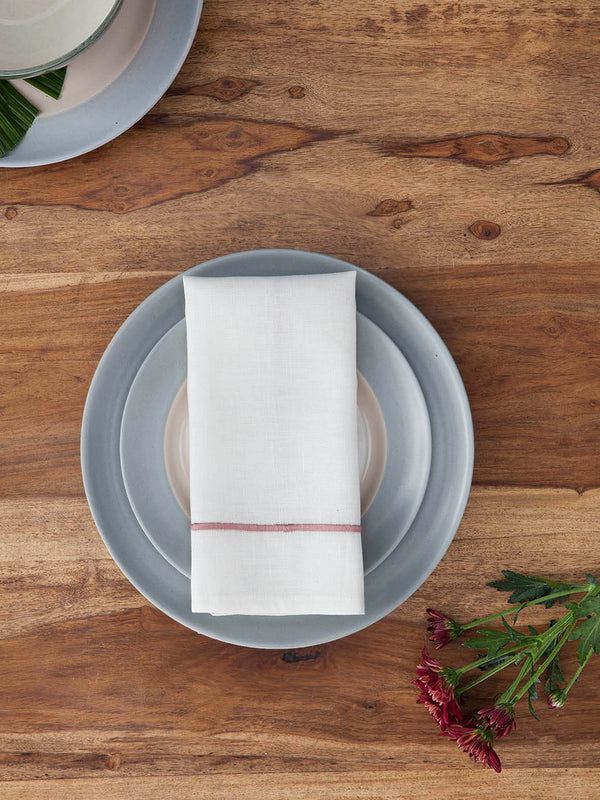 C&S Classic Napkin- Pink (Set of 4)