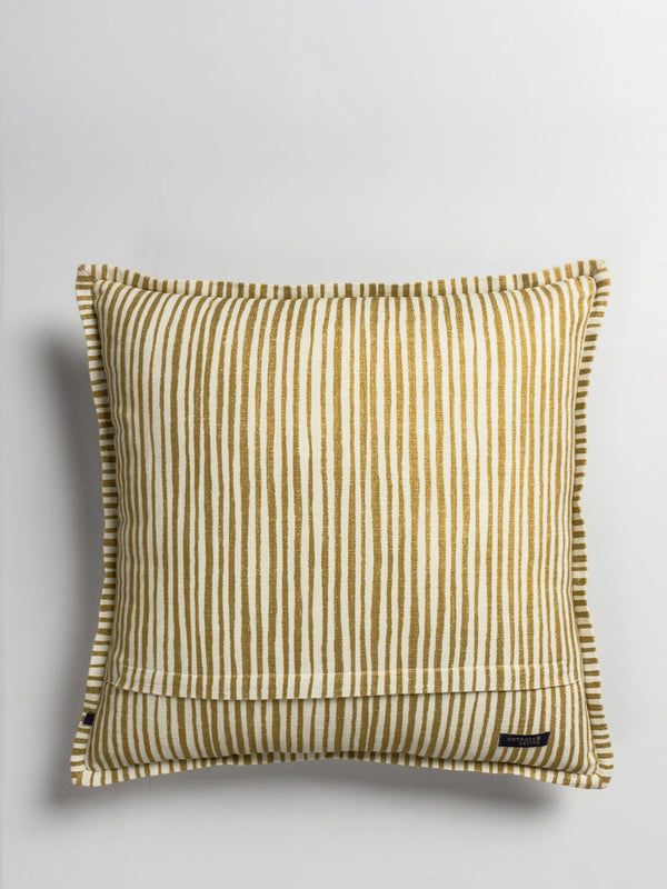 Courtyard Cushion Cover (Yellow)