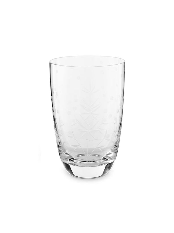 Etched Long Drink Glass (Set of 6)