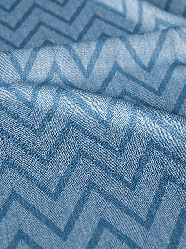 Balinese Chevron (Denim)