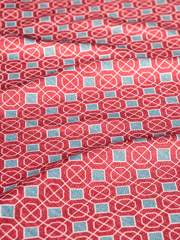 Geometric Lattice (Denim)-Sample