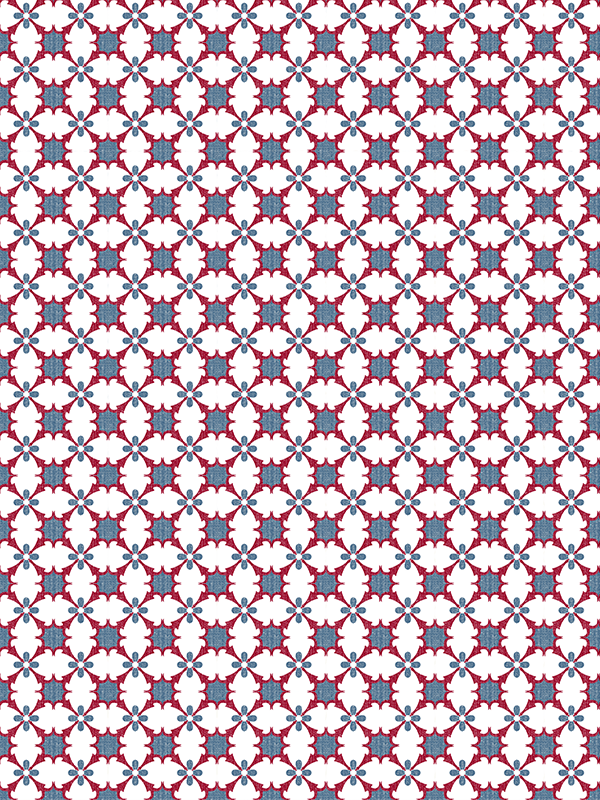 Clover Lattice (Denim)