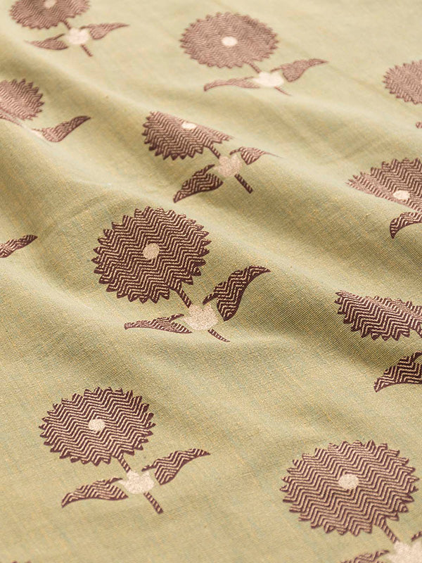 Sunflower Buta (Green)-Sample