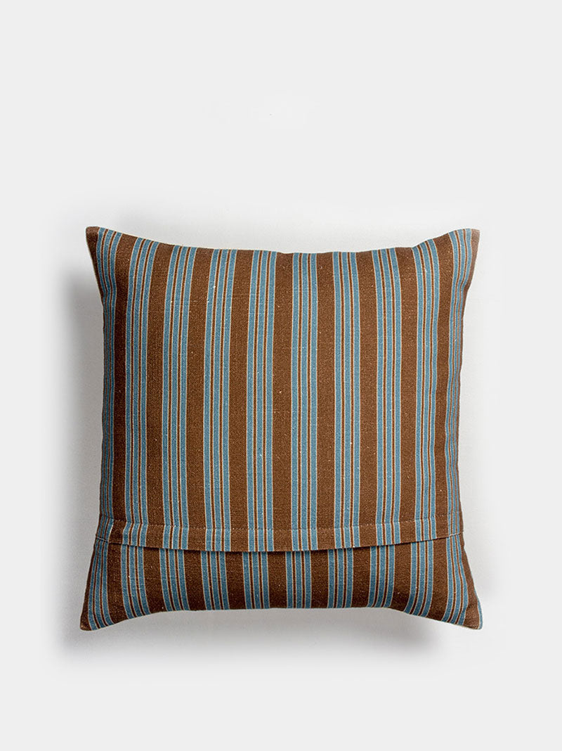 Garden Lattice Cushion Cover (Brown)