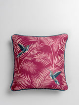 Humming Bird Cushion Cover (Pink)