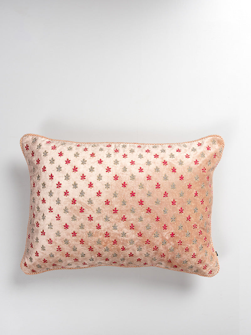 Little Leaves Cushion Cover (Pink)