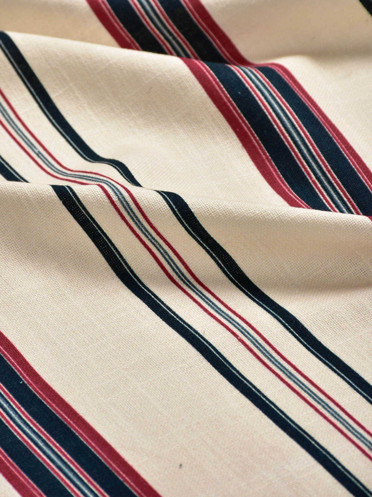 Lotus Stripes (Ivory)-Sample
