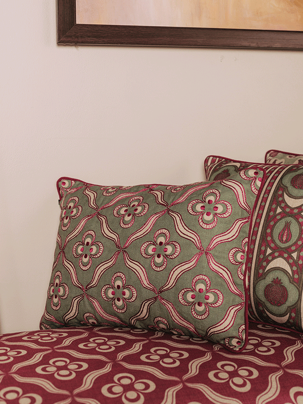 Chintamani Cushion Cover