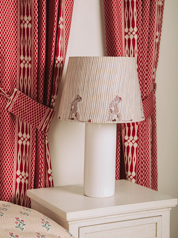 Portobello Lampshade-Majestic Leopard-Beige