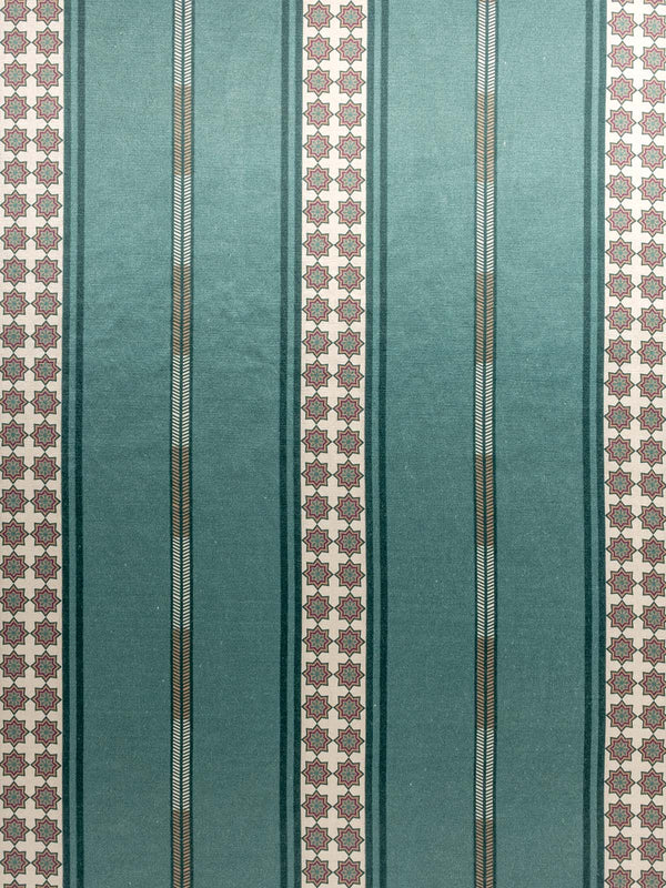 Maharani Stripes (Green)-sample