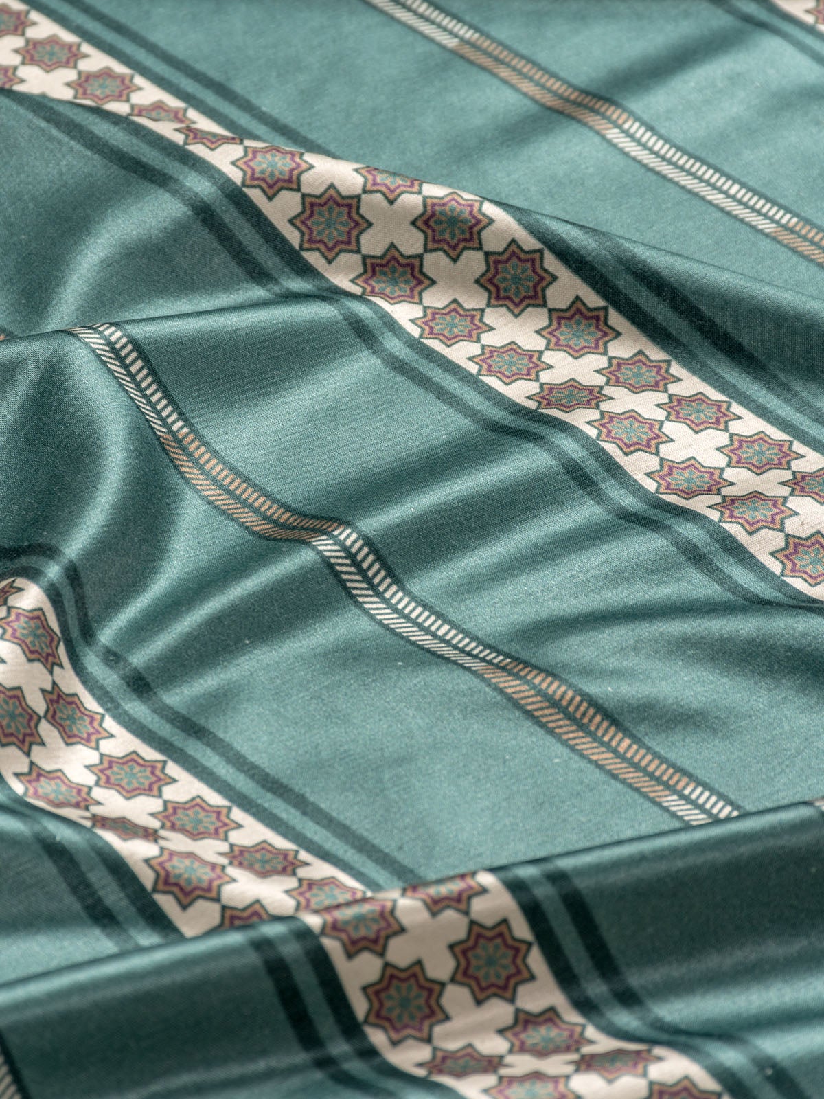 Maharani Stripes (Green)-sample