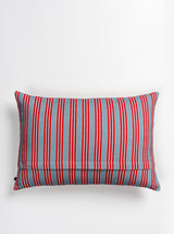 Marigold Lattice Lumbar Cushion Cover (Red)