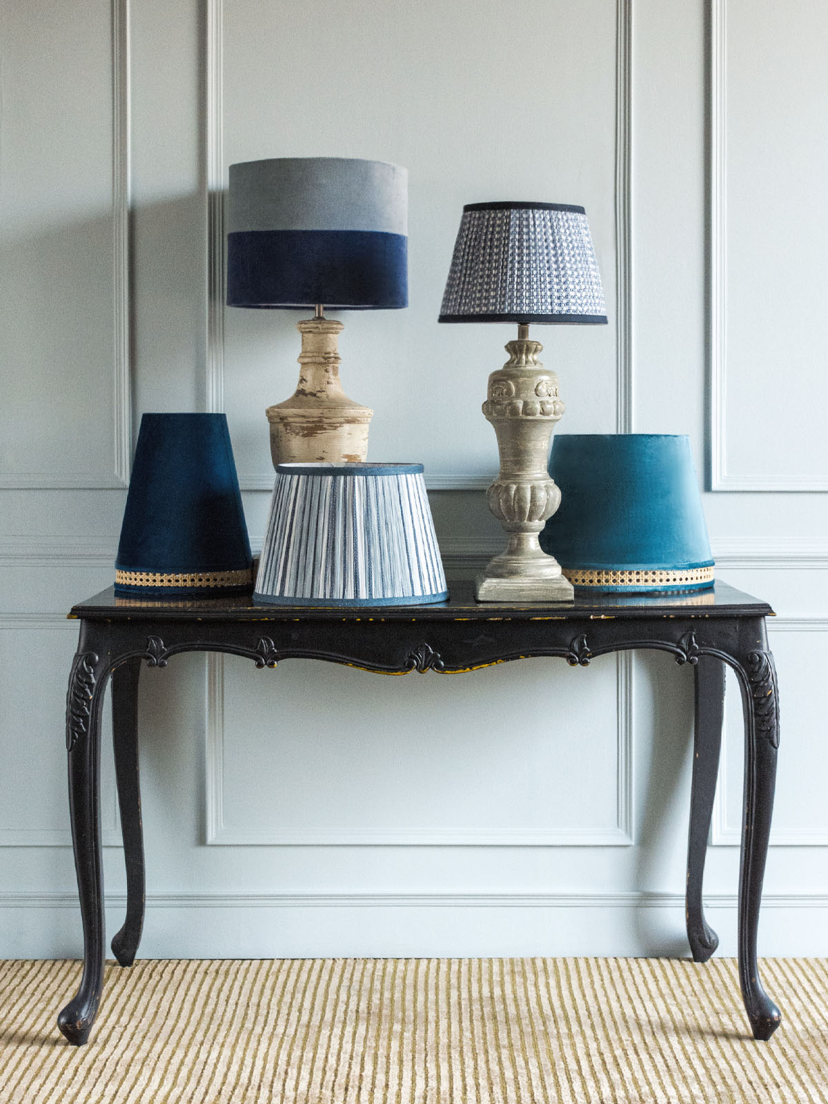 Mayfair Lampshade-Blue