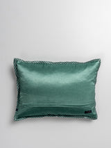 Mayura Lumbar Pillow Cover (Green)