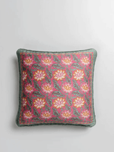Phulwari Cushion Cover (Pink)