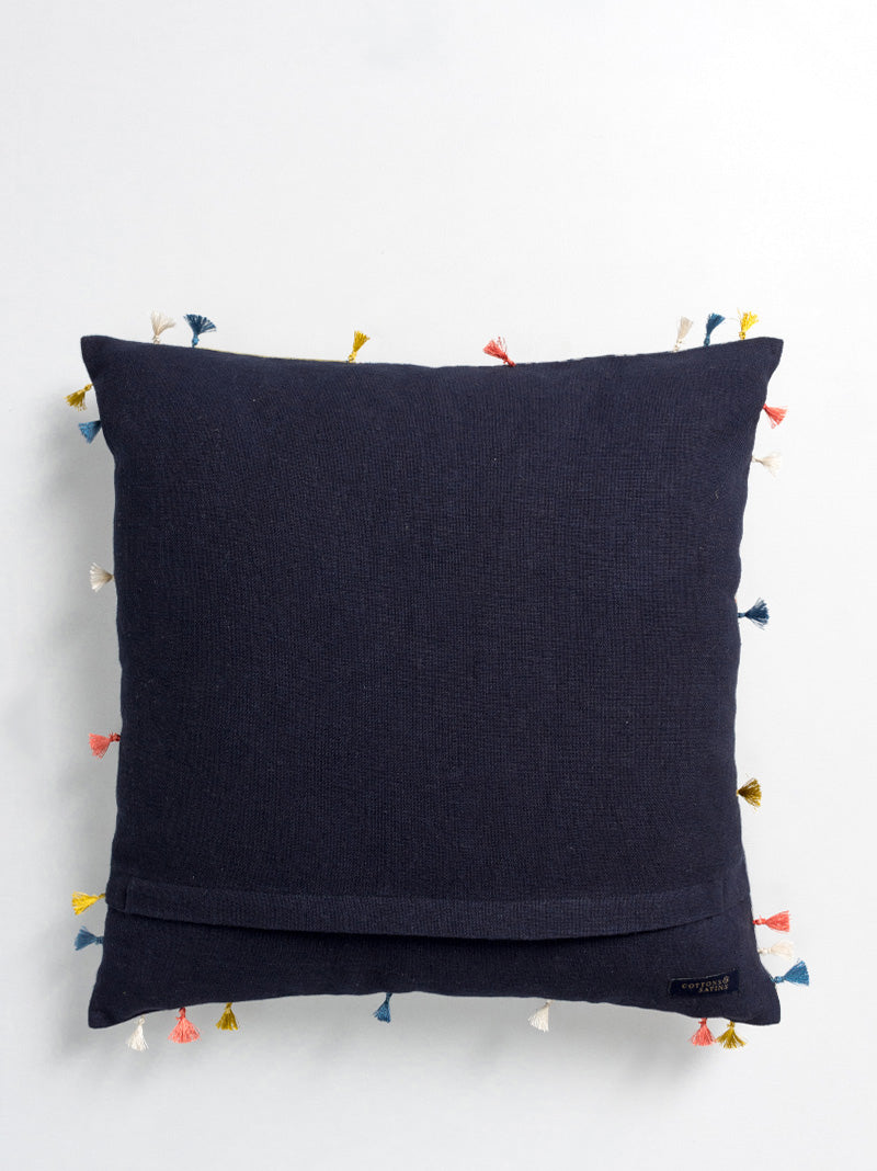 Pomegranate Orchard Cushion Cover (Blue)