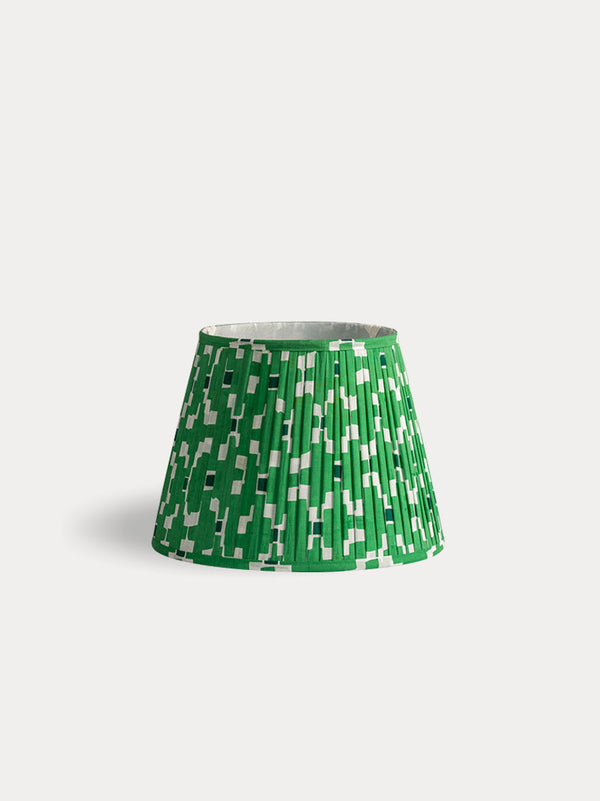 Pondicherry Lampshade - Temple Steps Green (S,M)