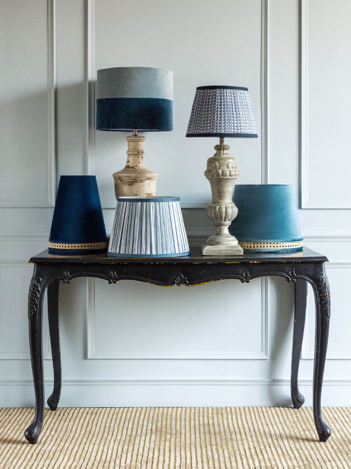 Portobello Lampshade - Blue