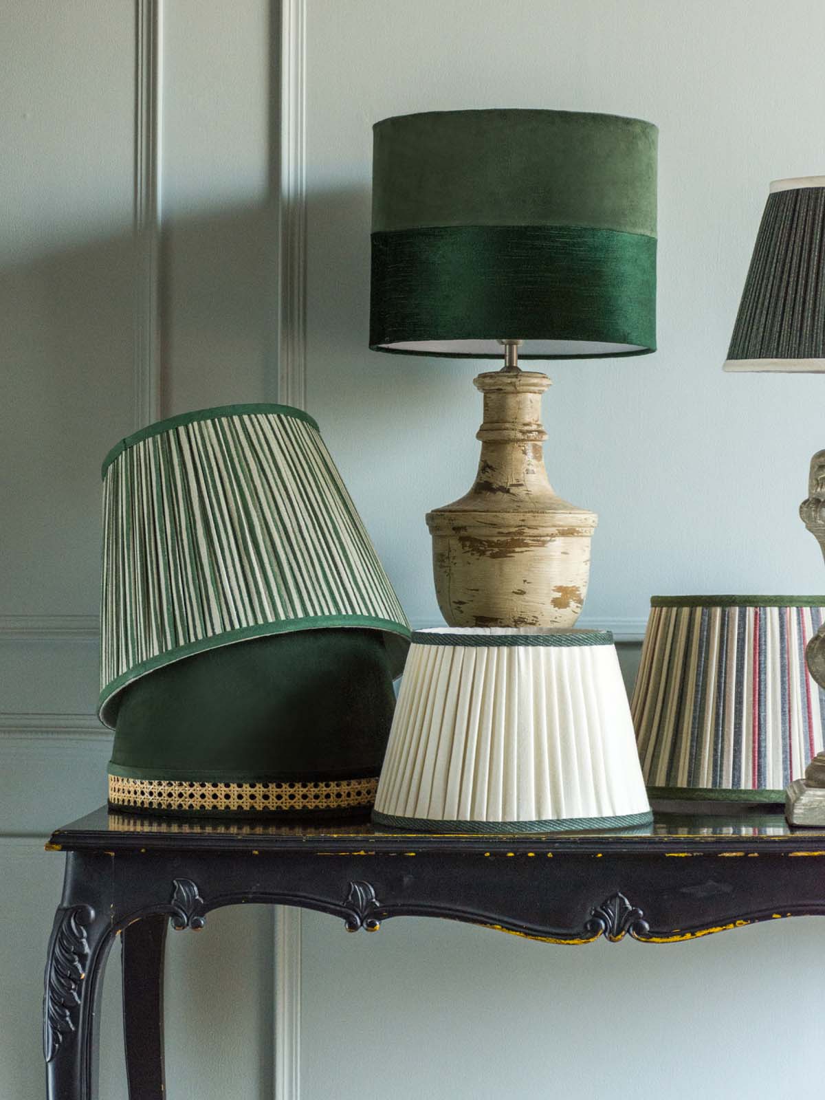 Portobello Lampshade - Green