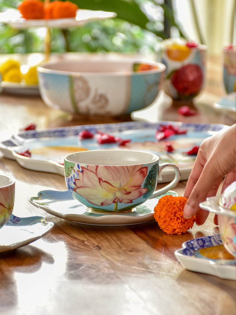 Royal Cups & Saucers (Set of 2)
