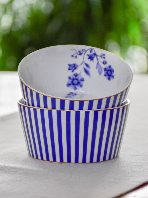 Royal Stripes Bowl-L