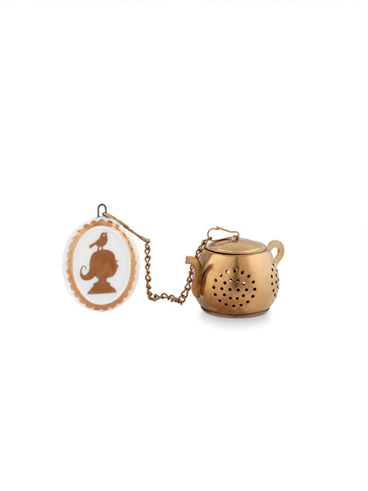 Royal White Tea Infuser Medallon