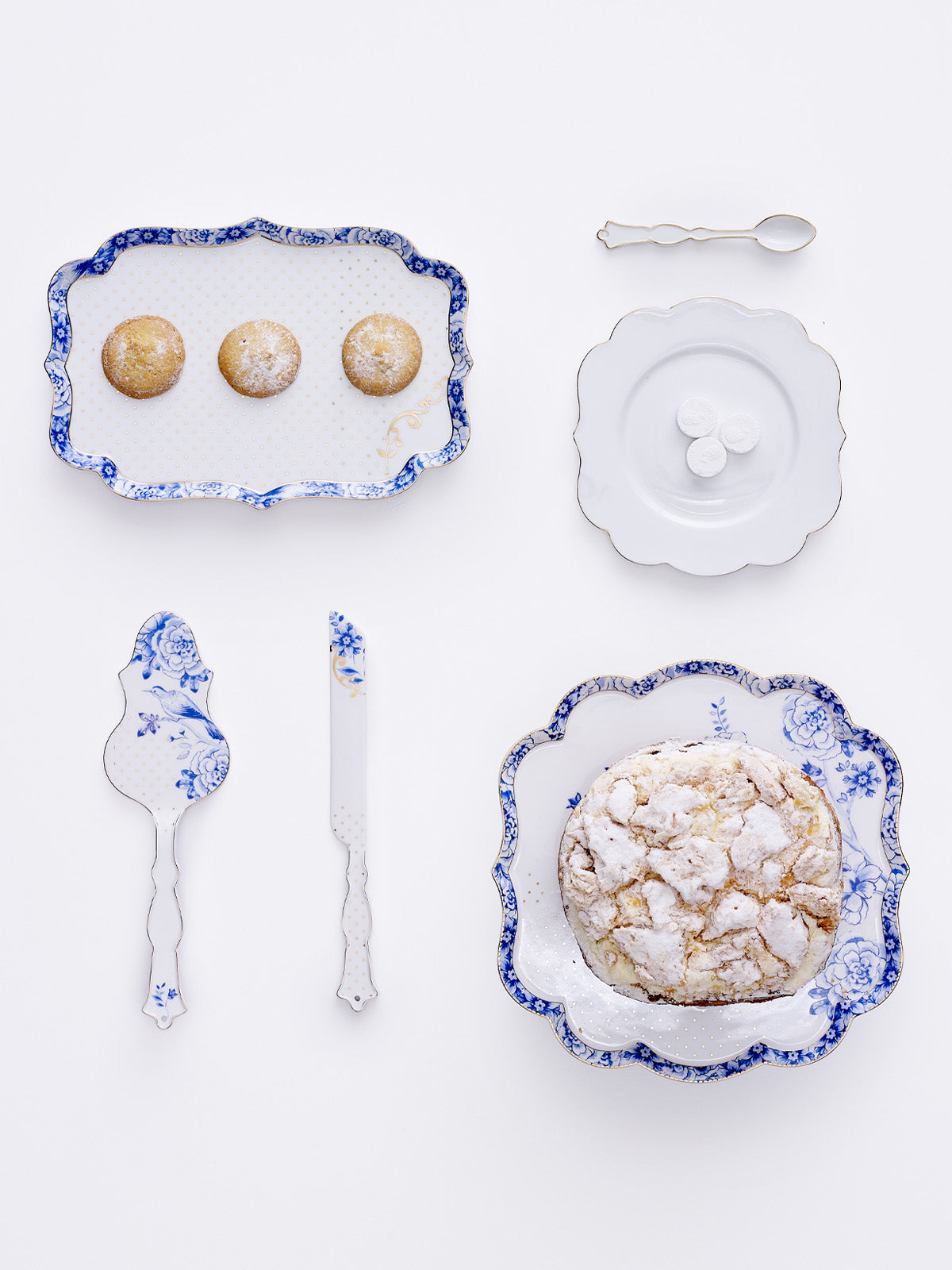 Royal White Tray