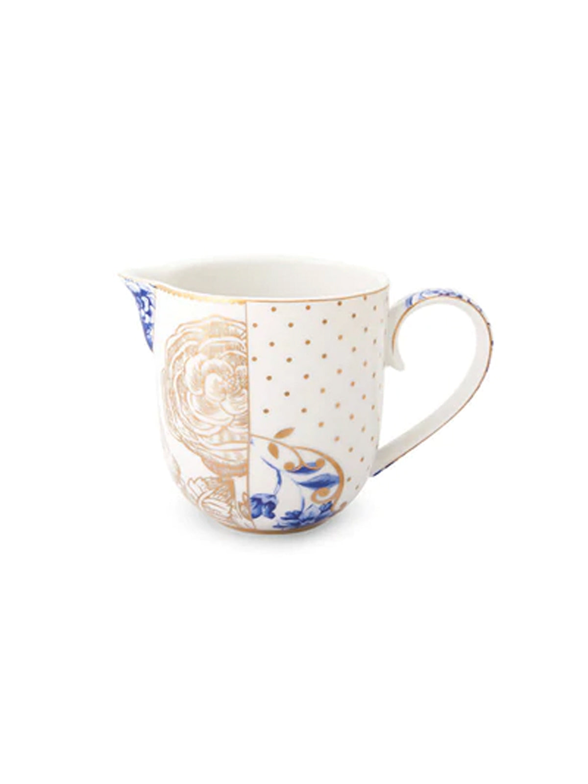 Royal White Creamer Pot