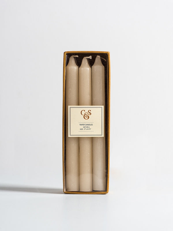 Taper Candles (Ivory)